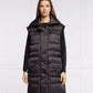 Chic Brown Coat with Removable Hood & Sleeves