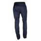 Elegant Virgin Wool Men's Suit - Blue