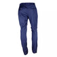 Elegant Italian Men's Wool Suit in Blue