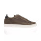 Brown Leather Men Sneaker