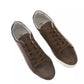 Brown Leather Men Sneaker