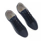 Blue Leather Men Sneaker