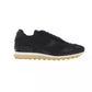 "Black Leather Men Sneaker"