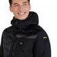 Glossy Quilted Nylon Down Jacket