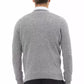 Gray Wool Men Sweater