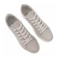 Gray Leather Men Sneaker