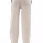 Beige Wool Men Pant