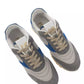 Gray Leather Men Sneaker