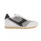 Gray Leather Men Sneaker