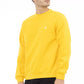 Yellow Cotton Men Sweater