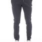 Gray Cotton Men's Sports Trouser