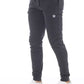 Gray Cotton Men's Sports Trouser