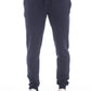 Blue Cotton Men Pants