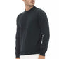 Green Wool Men Sweater