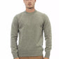Green Wool Men Sweater