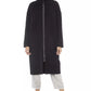 Black Wool Women Coat