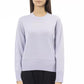 Silver Merino Wool Women Sweater