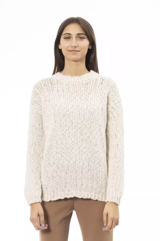 White Acetate Women Sweater