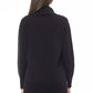 Black Merino Wool Women Sweater
