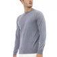 Light Blue Wool Men Sweater