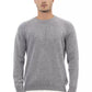 Gray Wool Men Sweater
