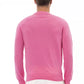 Pink Wool Men Sweater