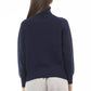 Blue Wool Women Sweater