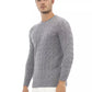 Gray Cashmere Men Sweater