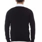Black Wool Men Sweater