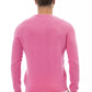 Pink Wool Men Sweater