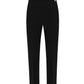 Elegant Straight-Fit Trousers in Black
