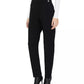 Elegant Straight-Fit Trousers in Black