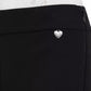 Elegant Straight-Fit Trousers in Black