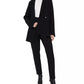 Elegant Straight-Fit Trousers in Black