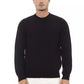 Black Alpaca Men Sweater