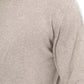 Beige Viscose Men Sweater