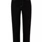 Elegant Black Cotton Blend Jeans