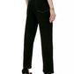 Elegant Black Cotton Blend Jeans