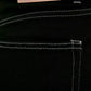 Elegant Black Cotton Blend Jeans