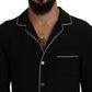 Elegant Silk Pajama Style Shirt