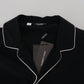Elegant Silk Pajama Style Shirt