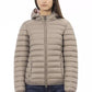 Beige Nylon Women Jacket