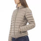 Beige Nylon Women Jacket