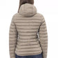 Beige Nylon Women Jacket