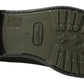 Emerald Elegance Leather Derby Shoes