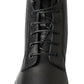 Elegant Leather Zipper Ankle Boots