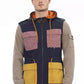 Blue Cotton Men Jacket