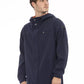 Blue Cotton Men's Jacket