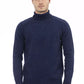 Blue Acrylic Men Sweater