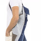 Blue Cotton Men Jacket